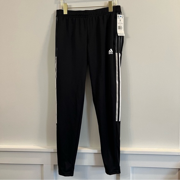 Women’s new Adidas Aeroready black soccer pants size small S - Picture 1 of 6